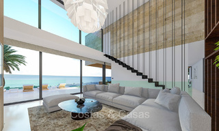 New build designer villa with phenomenal sea views for sale in the hills of Mijas Pueblo, Costa del Sol 74435 