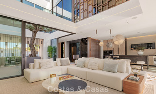 Move-in ready luxury house in an innovative and luxurious complex with sea views, located on Marbella’s Golden Mile 74546 