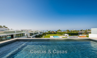 Sophisticated luxury home for sale in a progressive complex with panoramic sea views on Marbella’s Golden Mile 74599 