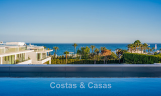 Sophisticated luxury home for sale in a progressive complex with panoramic sea views on Marbella’s Golden Mile 74622 