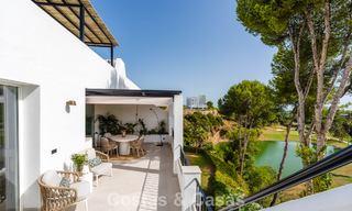 Prestigious renovated penthouse for sale, bordering a leading golf course in La Quinta, Benahavis - Marbella 74464 