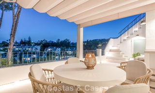 Prestigious renovated penthouse for sale, bordering a leading golf course in La Quinta, Benahavis - Marbella 74482 