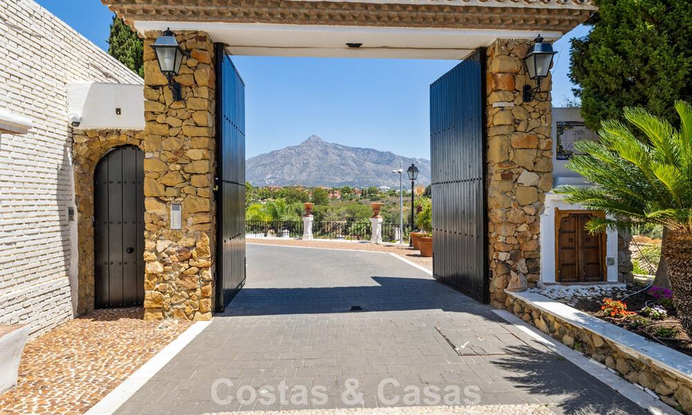 Spacious house for sale, with extensive outdoor areas in a gated complex in Nueva Andalucia, Marbella 74665