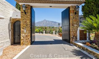 Spacious house for sale, with extensive outdoor areas in a gated complex in Nueva Andalucia, Marbella 74665 