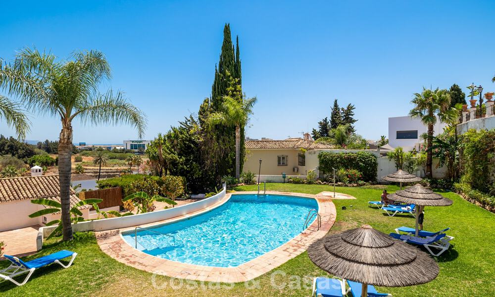 Spacious house for sale, with extensive outdoor areas in a gated complex in Nueva Andalucia, Marbella 74693