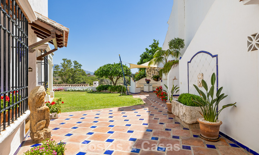 Spacious house for sale, with extensive outdoor areas in a gated complex in Nueva Andalucia, Marbella 74695