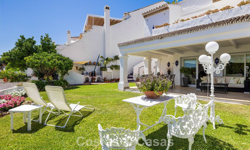 Spacious house for sale, with extensive outdoor areas in a gated complex in Nueva Andalucia, Marbella 74701