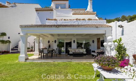 Spacious house for sale, with extensive outdoor areas in a gated complex in Nueva Andalucia, Marbella 74702