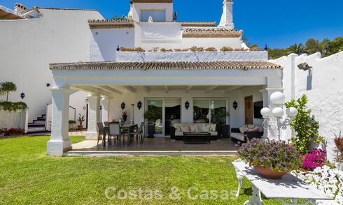 Spacious house for sale, with extensive outdoor areas in a gated complex in Nueva Andalucia, Marbella 74702