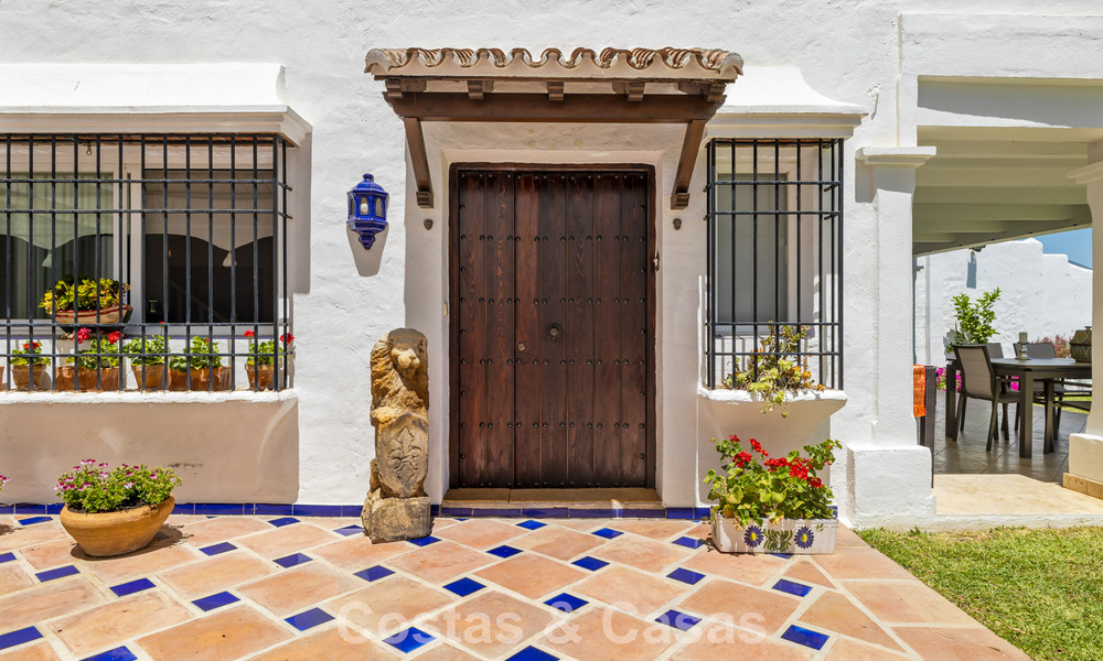 Spacious house for sale, with extensive outdoor areas in a gated complex in Nueva Andalucia, Marbella 74703