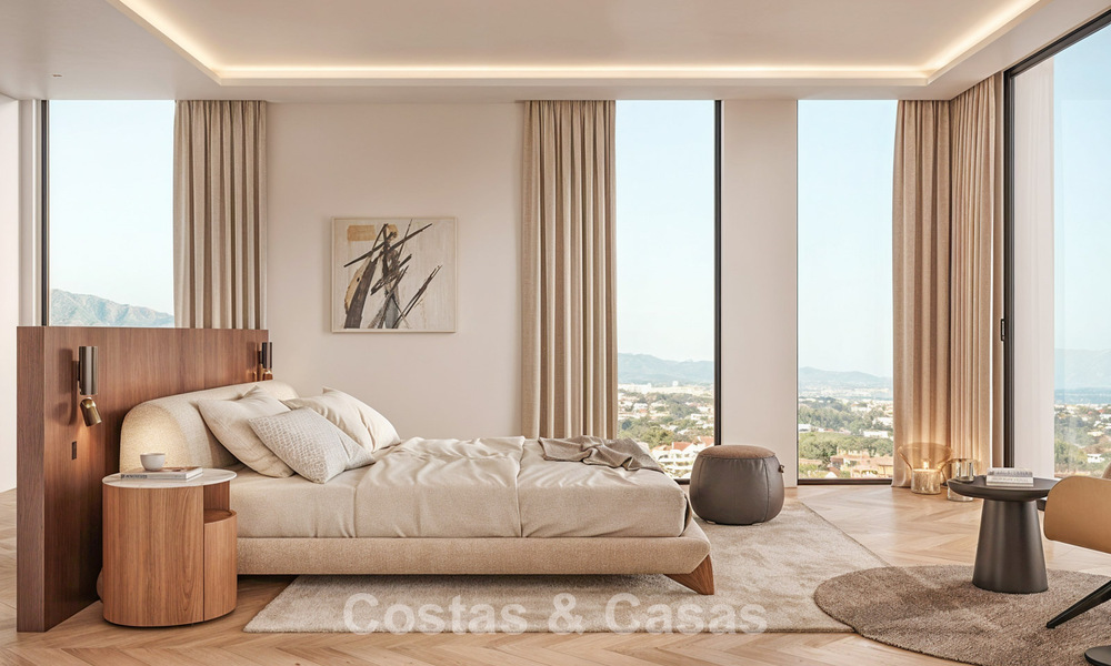 New to the market. Avant-garde style apartments with fantastic sea views for sale in Benahavis - Marbella 774207