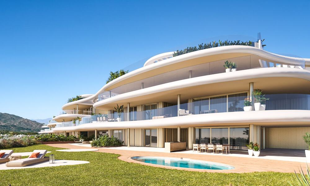 New to the market. Avant-garde style apartments with fantastic sea views for sale in Benahavis - Marbella 774209