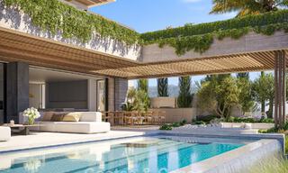 Impressive new build villas for sale with sea, golf and mountain views in Benahavis - Marbella 74844 