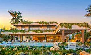 Impressive new build villas for sale with sea, golf and mountain views in Benahavis - Marbella 74845 