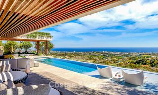 Impressive new build villas for sale with sea, golf and mountain views in Benahavis - Marbella 74851 