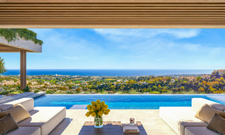 Impressive new build villas for sale with sea, golf and mountain views in Benahavis - Marbella 74859 