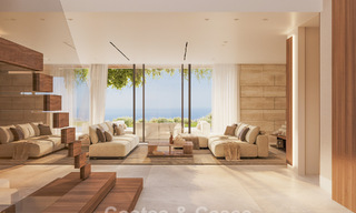 Impressive new build villas for sale with sea, golf and mountain views in Benahavis - Marbella 74867 