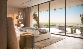 Impressive new build villas for sale with sea, golf and mountain views in Benahavis - Marbella 74882 