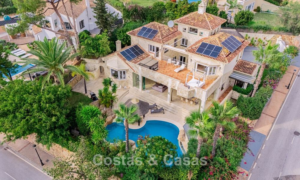 Mediterranean luxury villa for sale close to the beach in Elviria east of Marbella centre 74923