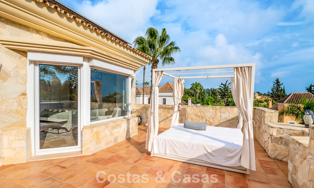 Mediterranean luxury villa for sale close to the beach in Elviria east of Marbella centre 74949