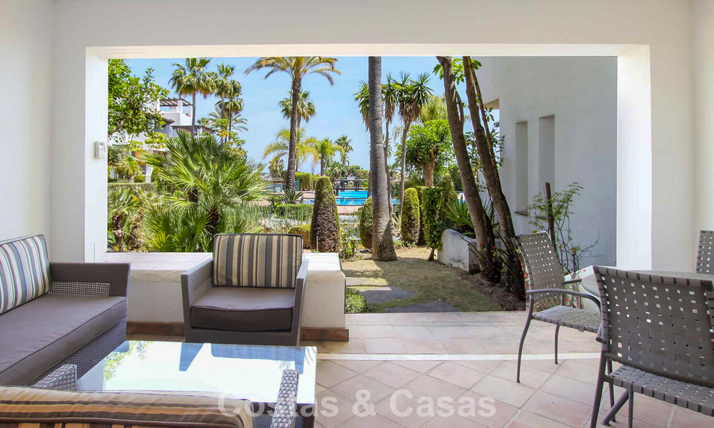 Spacious, move-in ready townhouse for sale with sea view in a gated complex in Benahavis - Marbella 773509