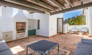 Spacious, move-in ready townhouse for sale with sea view in a gated complex in Benahavis - Marbella 773535 