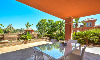 Spacious semi-detached house for sale in a gated golf resort in East Marbella 773486 