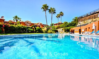 Spacious semi-detached house for sale in a gated golf resort in East Marbella 773504 