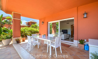 Spacious semi-detached house for sale in a gated golf resort in East Marbella 773506 