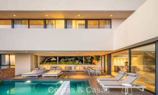 Ready to move in, modernist luxury villa for sale, with sea views in a gated community in Benahavis - Marbella 773588 