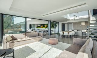 Ready to move in, modernist luxury villa for sale, with sea views in a gated community in Benahavis - Marbella 773599 