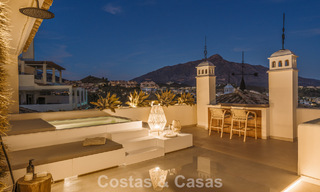 Prestigious renovated penthouse with panoramic sea views for sale in Nueva Andalucia’s Golf Valley, Marbella 773610 