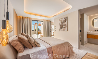 Prestigious renovated penthouse with panoramic sea views for sale in Nueva Andalucia’s Golf Valley, Marbella 773627 