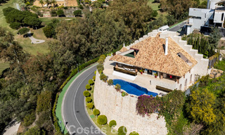 Architectural masterpiece for sale with stunning sea views in La Quinta, Benahavis - Marbella 774035 