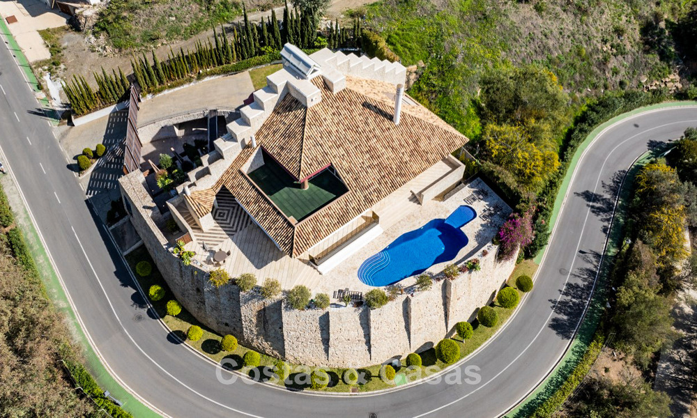 Architectural masterpiece for sale with stunning sea views in La Quinta, Benahavis - Marbella 774036