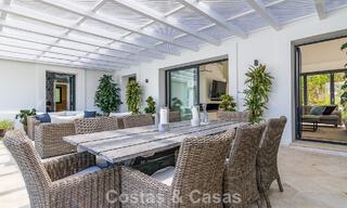 Luxury villa with timeless Mediterranean design for sale in a sought-after golf area of Nueva Andalucia, Marbella 773703 