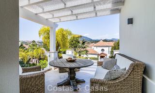 Luxury villa with timeless Mediterranean design for sale in a sought-after golf area of Nueva Andalucia, Marbella 773717 