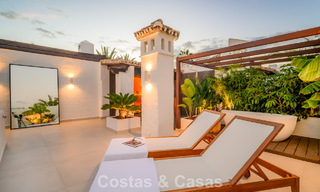 Move-in ready luxury penthouse for sale in a leading beach resort within walking distance of Estepona centre 773745 