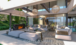 Magnificent designer villa for sale in a gated beachside community of Sotogrande, Costa del Sol 773837 