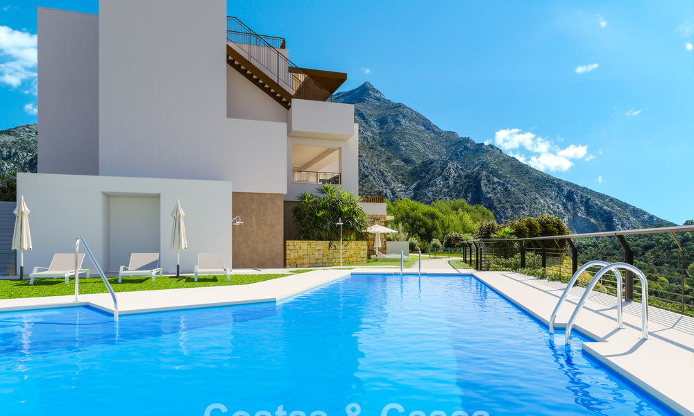 Move-in ready luxury apartments with sustainable concept for sale in Istan, near Marbella on the Costa del Sol 773848