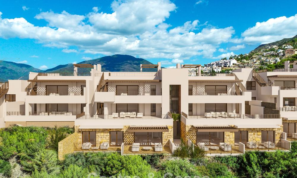 Move-in ready luxury apartments with sustainable concept for sale in Istan, near Marbella on the Costa del Sol 773851