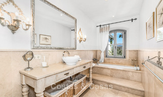 Enchanting luxury villa on beautiful grounds for sale surrounded by greenery in El Madroñal, Benahavis - Marbella 774137 