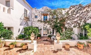 Enchanting luxury villa on beautiful grounds for sale surrounded by greenery in El Madroñal, Benahavis - Marbella 774150 