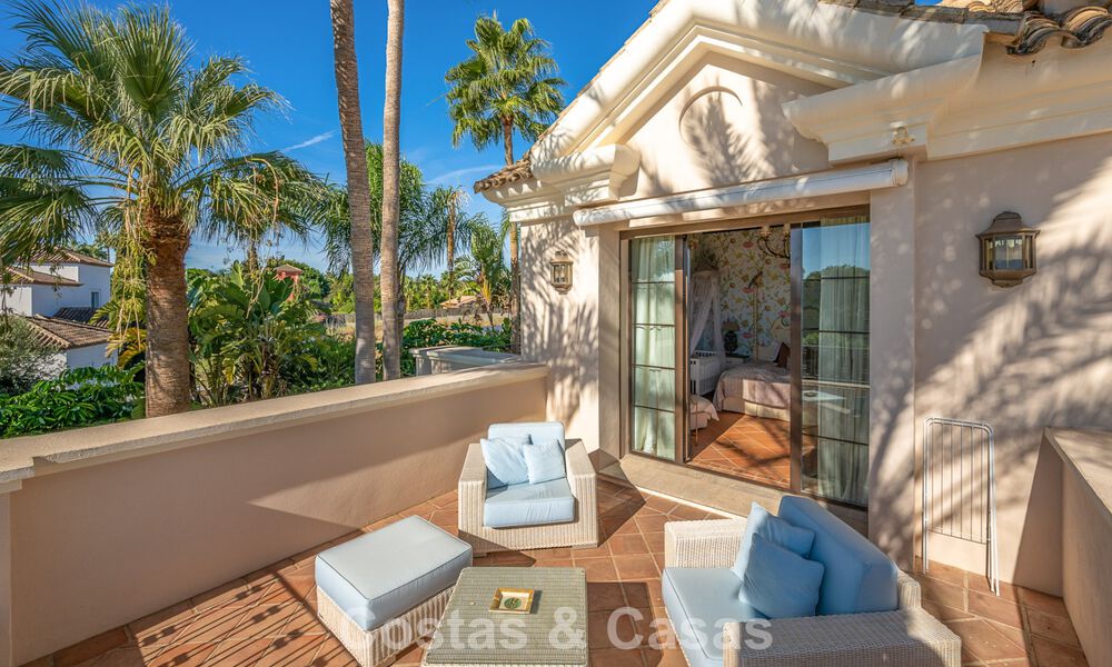 Impressive luxury villa for sale in a prestigious urbanisation within walking distance to the beach in Guadalmina Baja, Marbella 773960