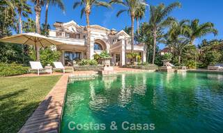 Impressive luxury villa for sale in a prestigious urbanisation within walking distance to the beach in Guadalmina Baja, Marbella 773966 