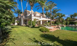 Impressive luxury villa for sale in a prestigious urbanisation within walking distance to the beach in Guadalmina Baja, Marbella 773967 