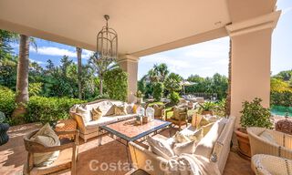 Impressive luxury villa for sale in a prestigious urbanisation within walking distance to the beach in Guadalmina Baja, Marbella 773969 