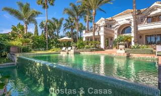 Impressive luxury villa for sale in a prestigious urbanisation within walking distance to the beach in Guadalmina Baja, Marbella 773970 