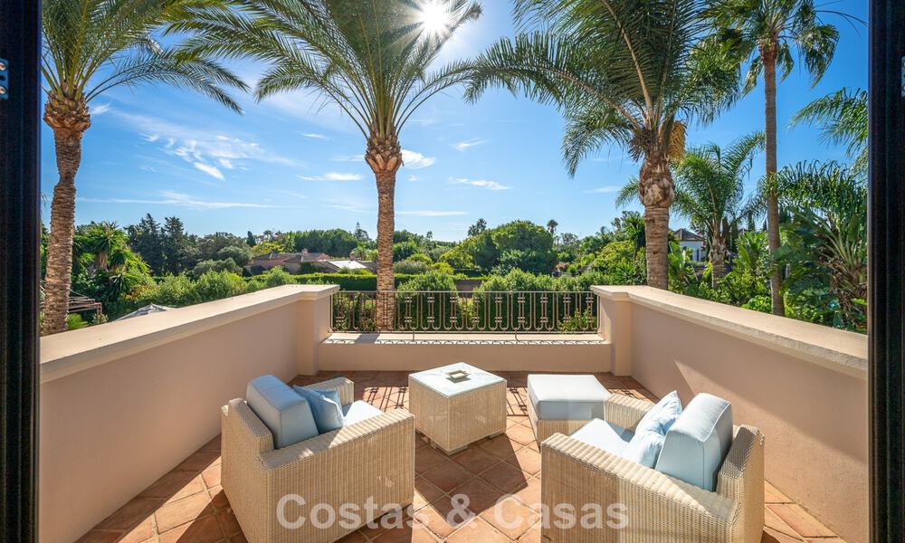 Impressive luxury villa for sale in a prestigious urbanisation within walking distance to the beach in Guadalmina Baja, Marbella 773975