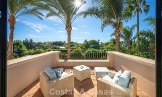 Impressive luxury villa for sale in a prestigious urbanisation within walking distance to the beach in Guadalmina Baja, Marbella 773975 